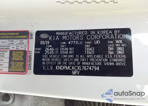 2020 Kia Sportage Lx from USA, damaged, VIN KNDPMCACXL7674794